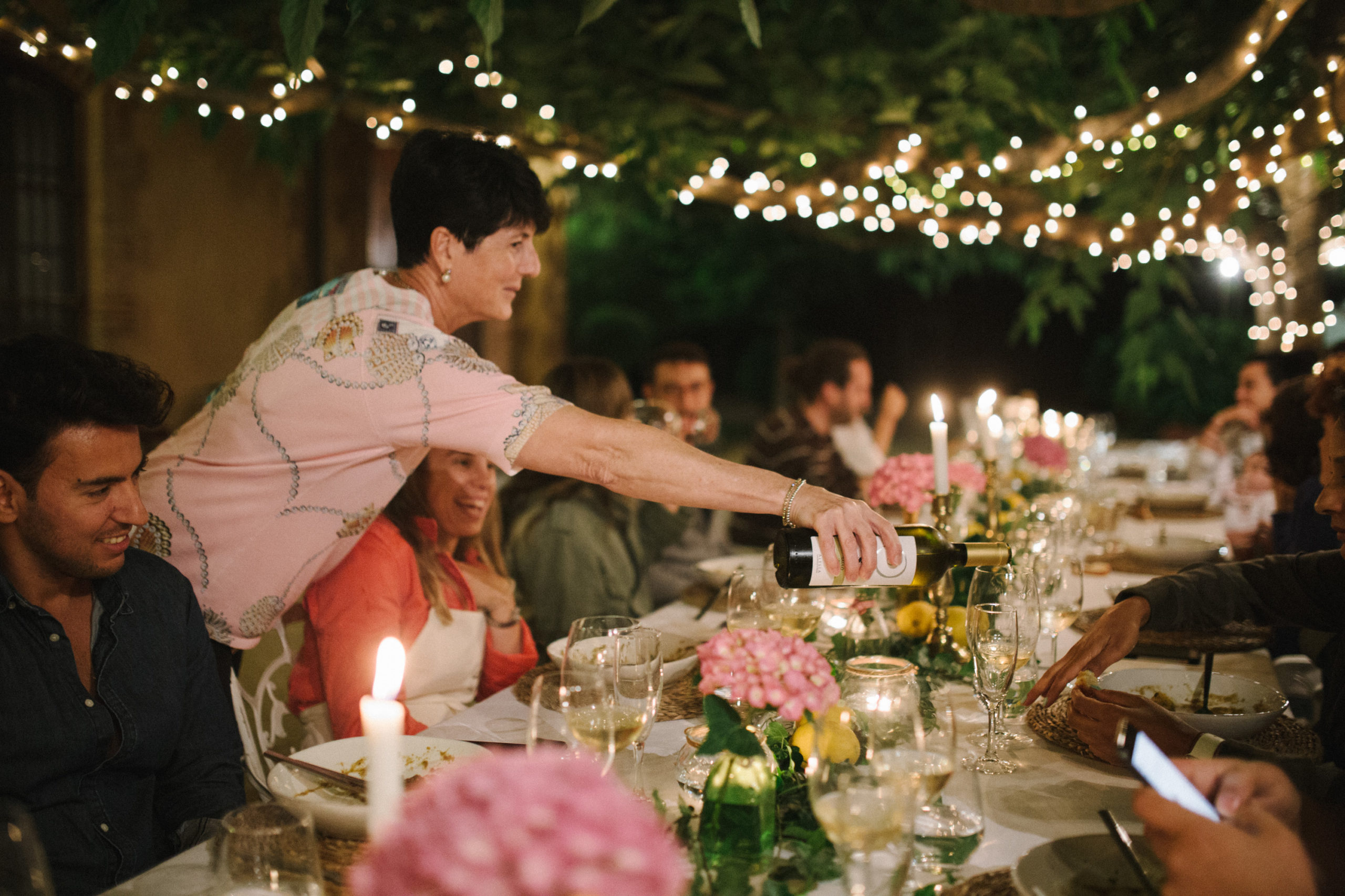 cena con maridajes de vino - Celler Can Roda